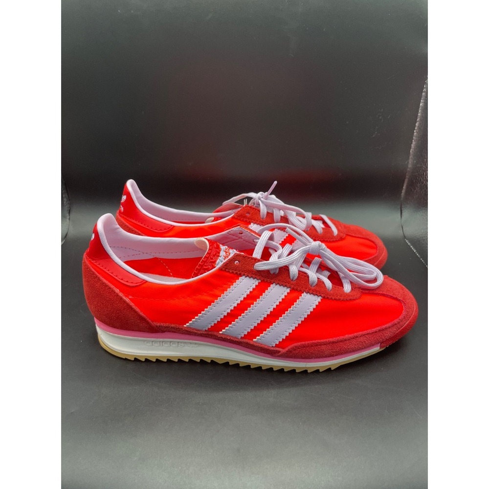 Adidas SL 72 OG Red Semi Lavender Pink Womens Sneakers JH7392 Size 6.5